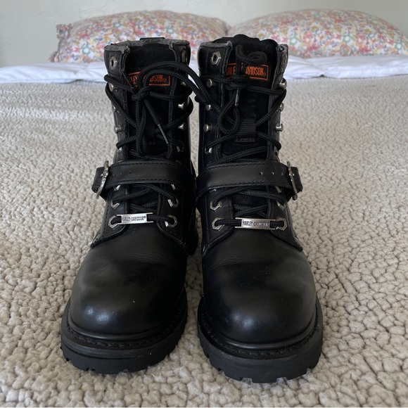 VINTAGE HARLEY DAVIDSON BOOTS - Picture 4 of 5